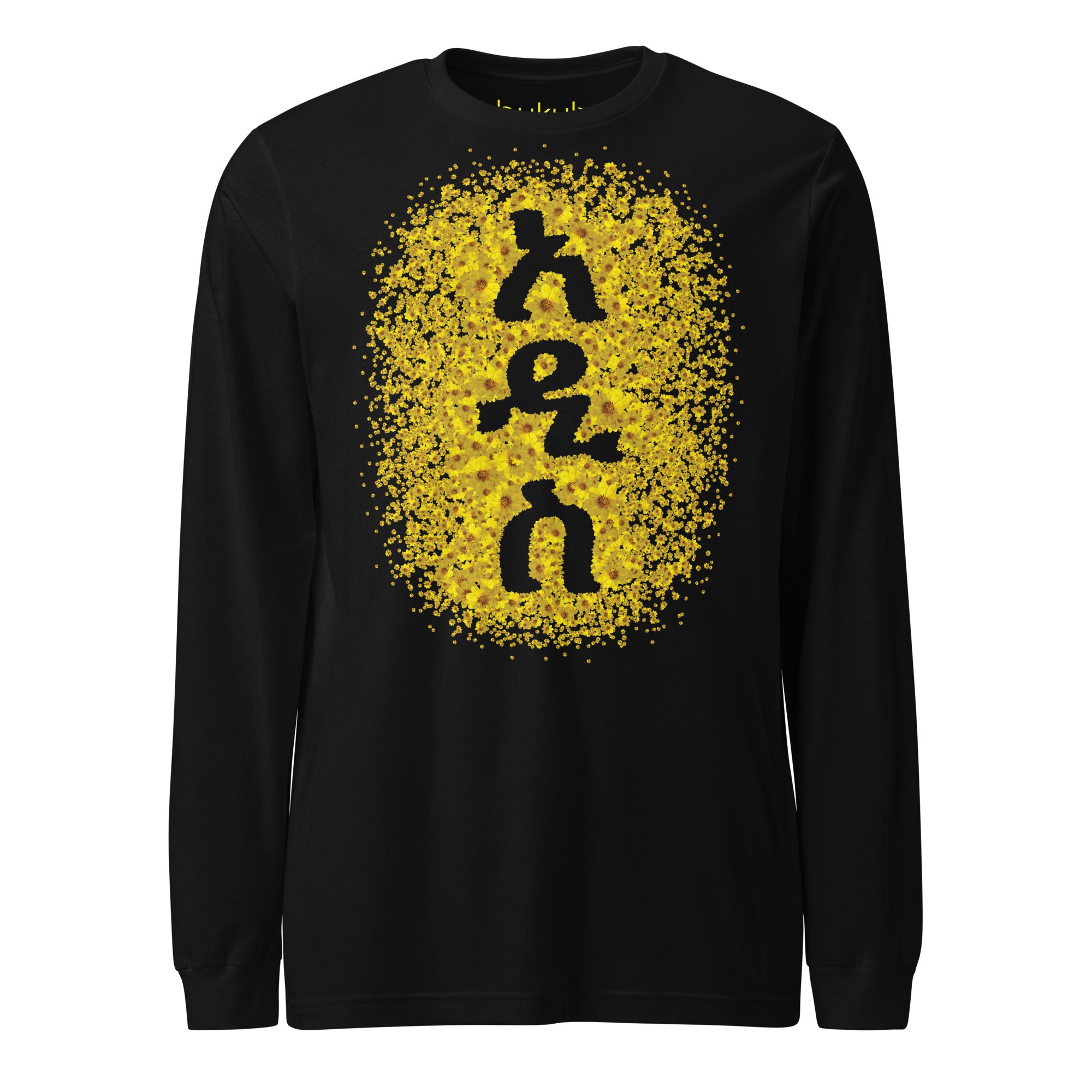 Adey Abeba Ethiopian New Year unisex long sleeve tee in black