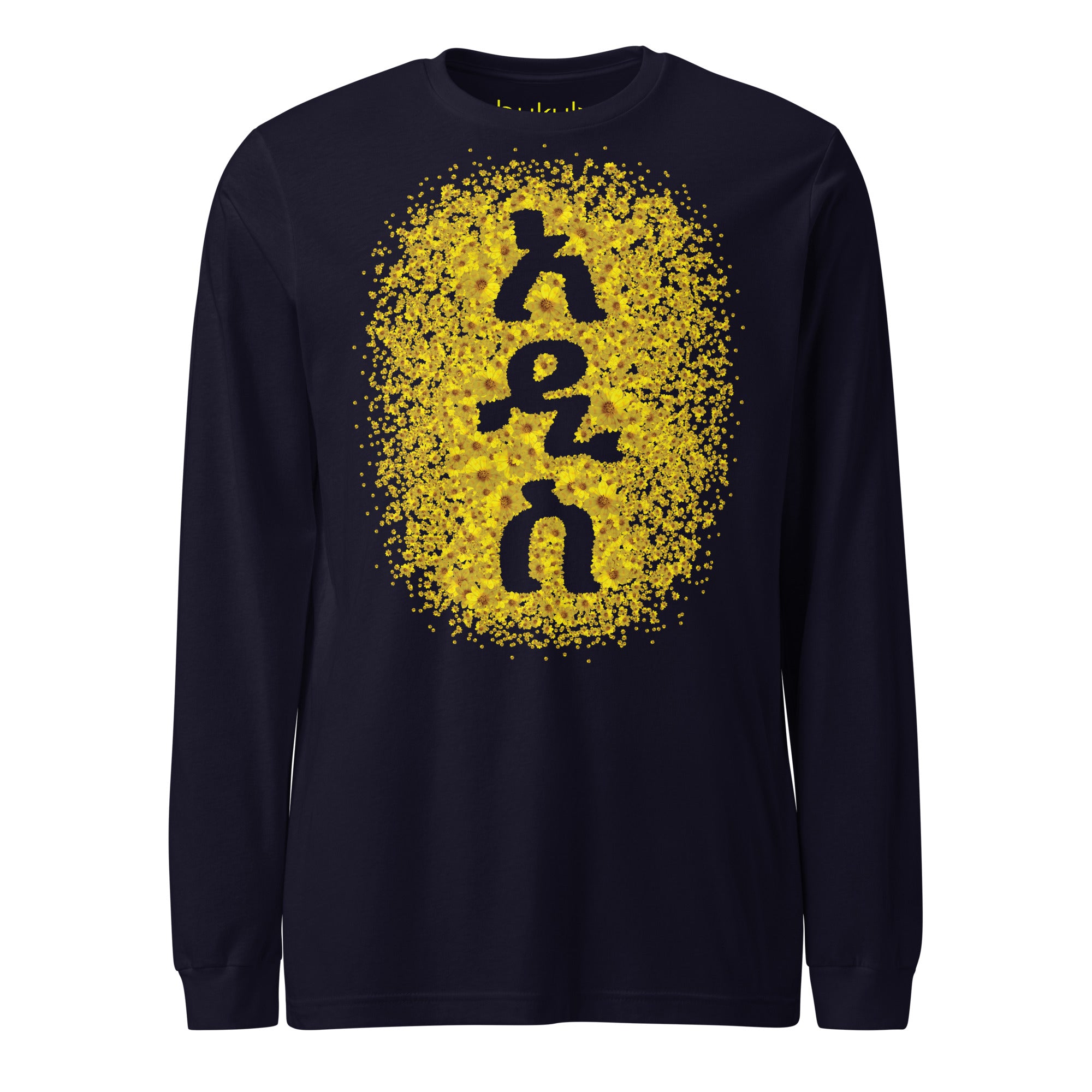 Adey Abeba Ethiopian New Year unisex long sleeve tee in navy