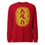 Adey Abeba Ethiopian New Year unisex long sleeve tee in red