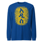 Adey Abeba Ethiopian New Year unisex long sleeve tee in true royal blue