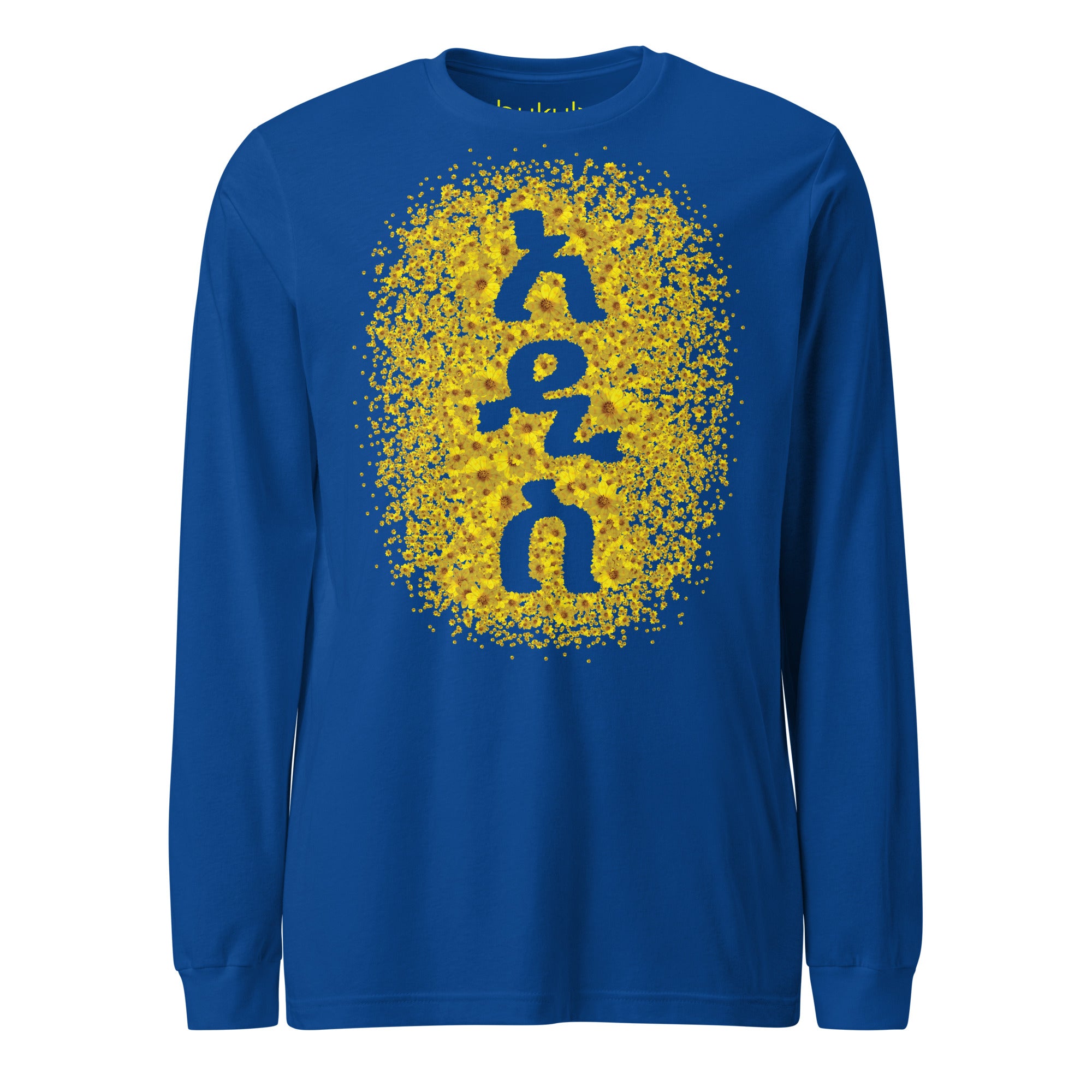 Adey Abeba Ethiopian New Year unisex long sleeve tee in true royal blue