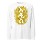 Adey Abeba Ethiopian New Year unisex long sleeve tee in white
