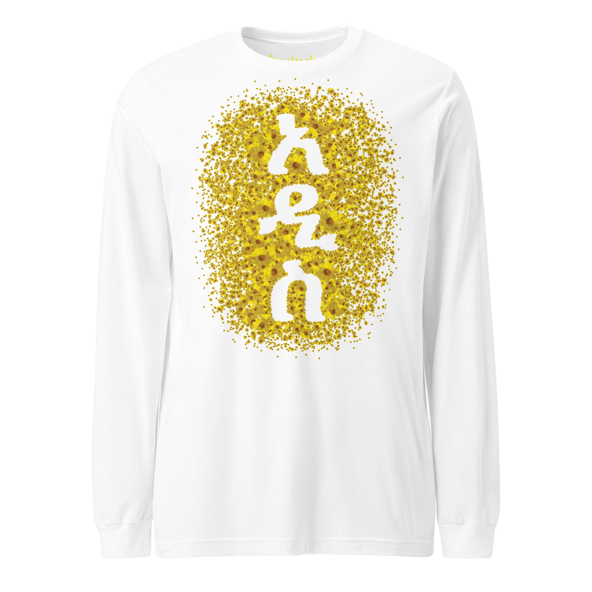 Adey Abeba Ethiopian New Year unisex long sleeve tee in white