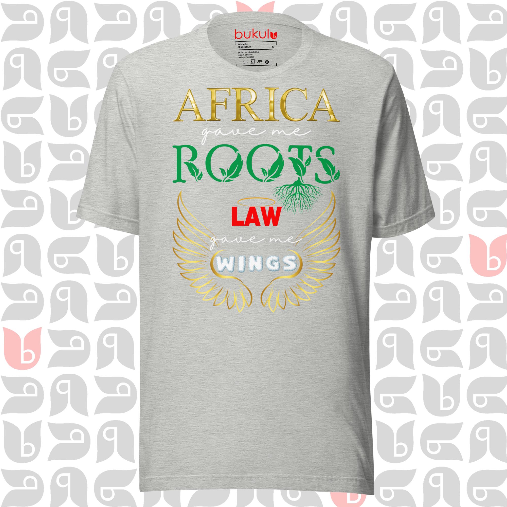 Africa Roots Law Wings T-Shirt | Unisex