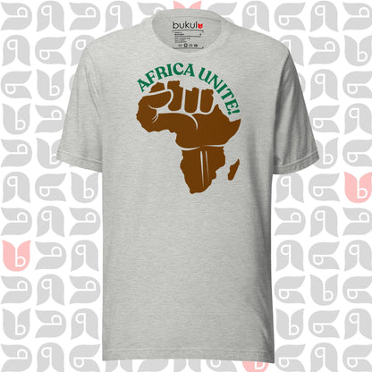 Africa Unite! Africa Map T-Shirt - Unisex Cultural Pride Tee