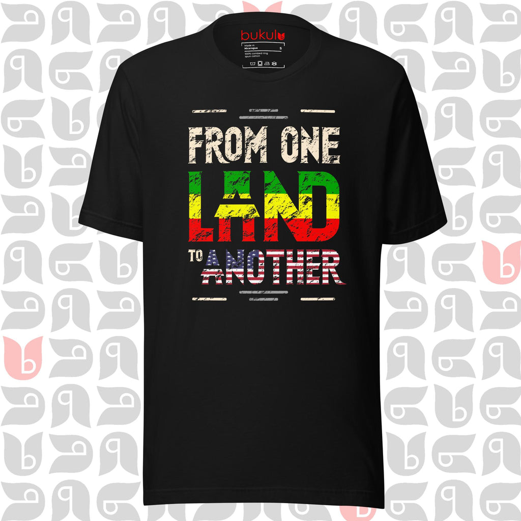 Ethiopian-American Flag Journey Shirt | Unisex