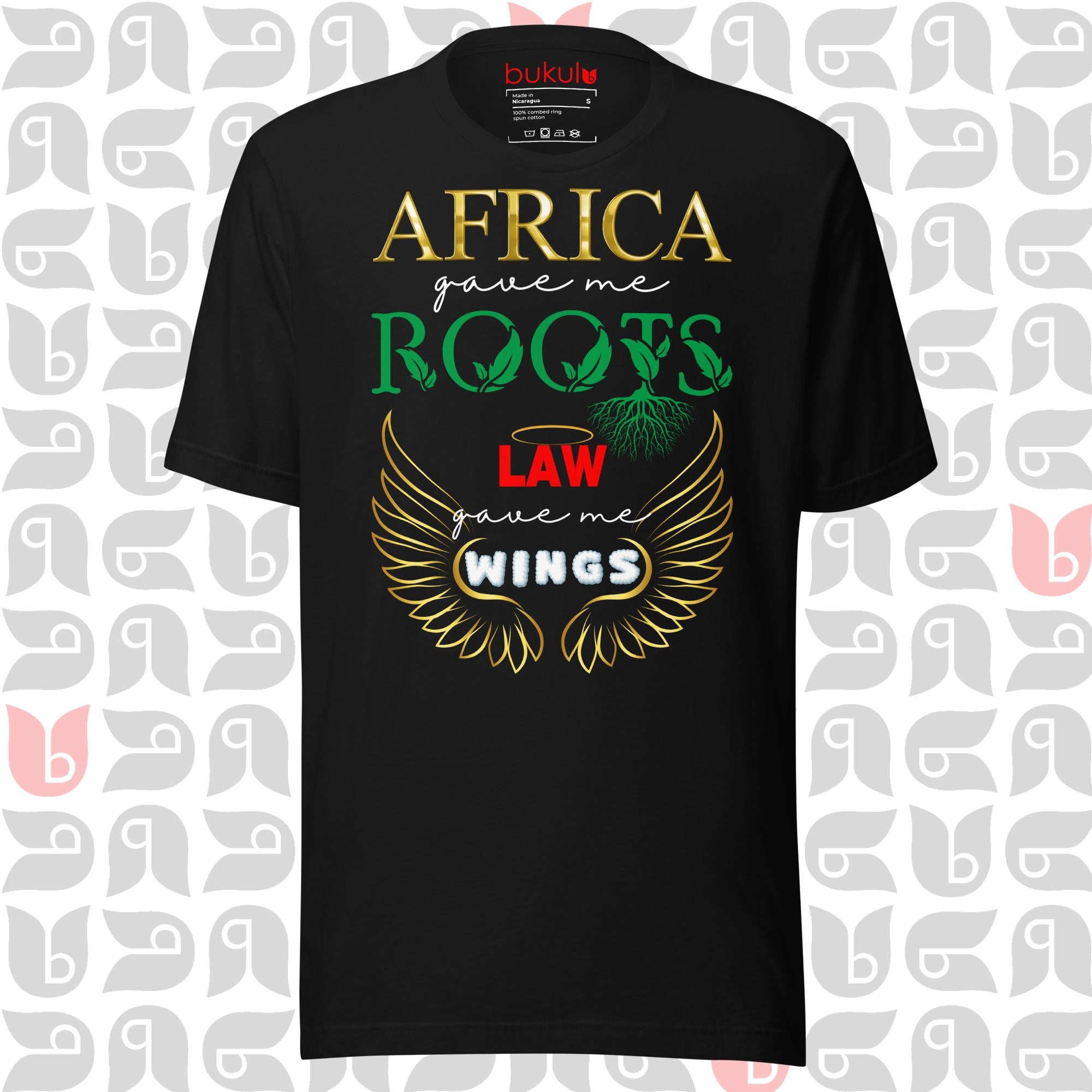 Africa Roots Law Wings T-Shirt | Unisex