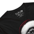 Black Santa T-Shirt – Warm Wishes Perfect Christmas Gift for Everyone bukulu