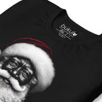 Black Santa T-Shirt – Warm Wishes Perfect Christmas Gift for Everyone bukulu