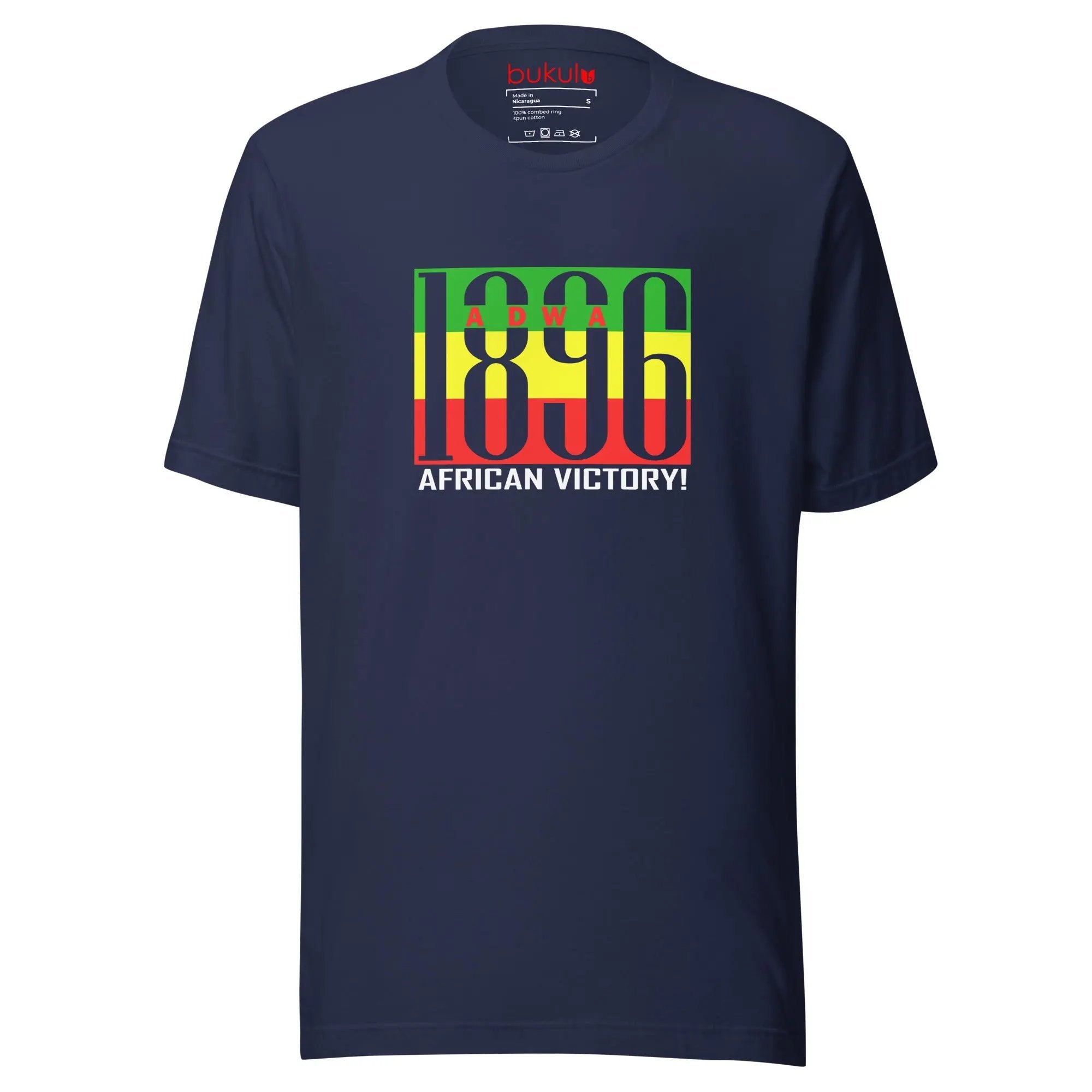 The Battle of Adwa 1896 an African Victory T Shirt Symbol of Pan-Africanism Unisex bukulu