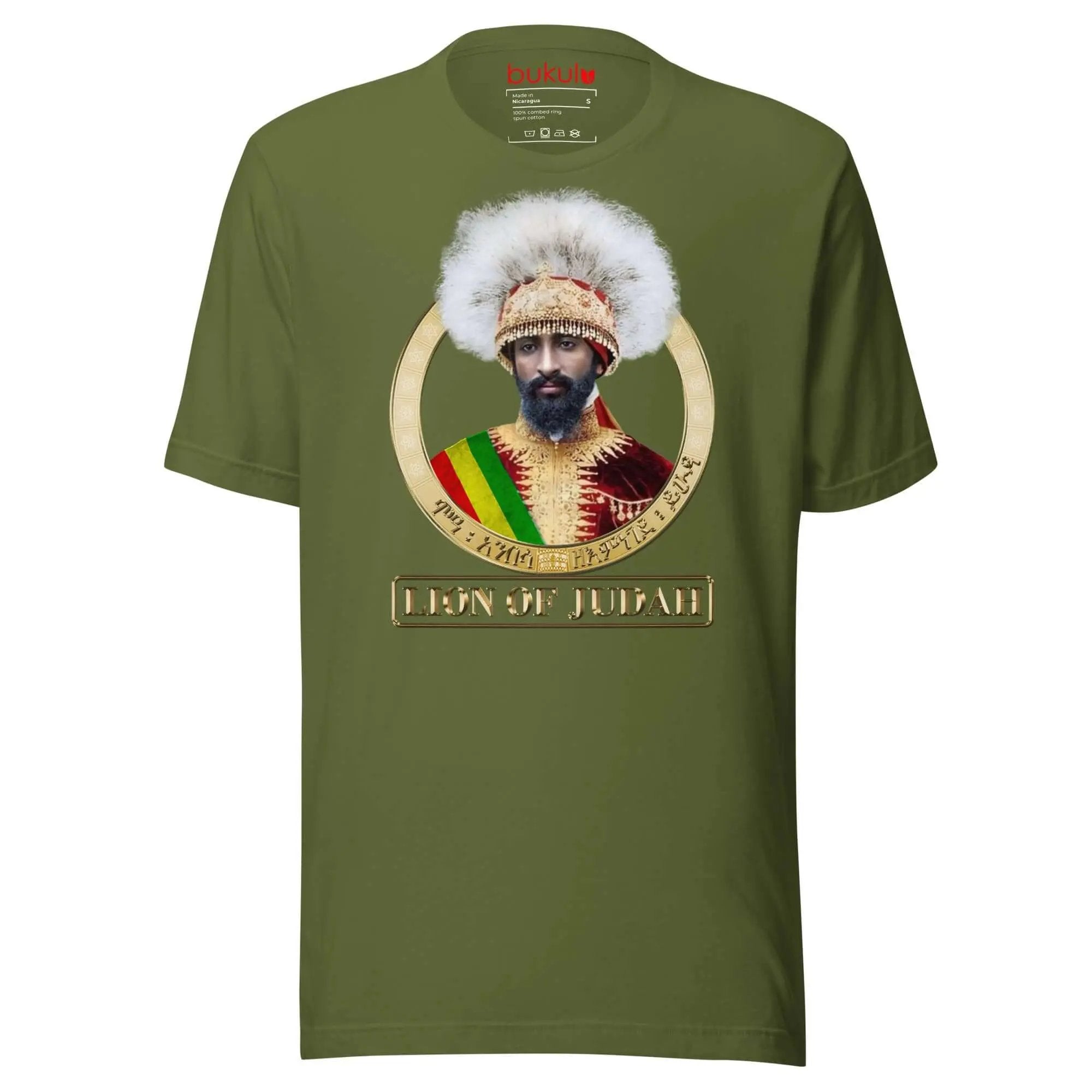 Lion of Judah T-Shirt - fashion meets Rastafarian culture.
