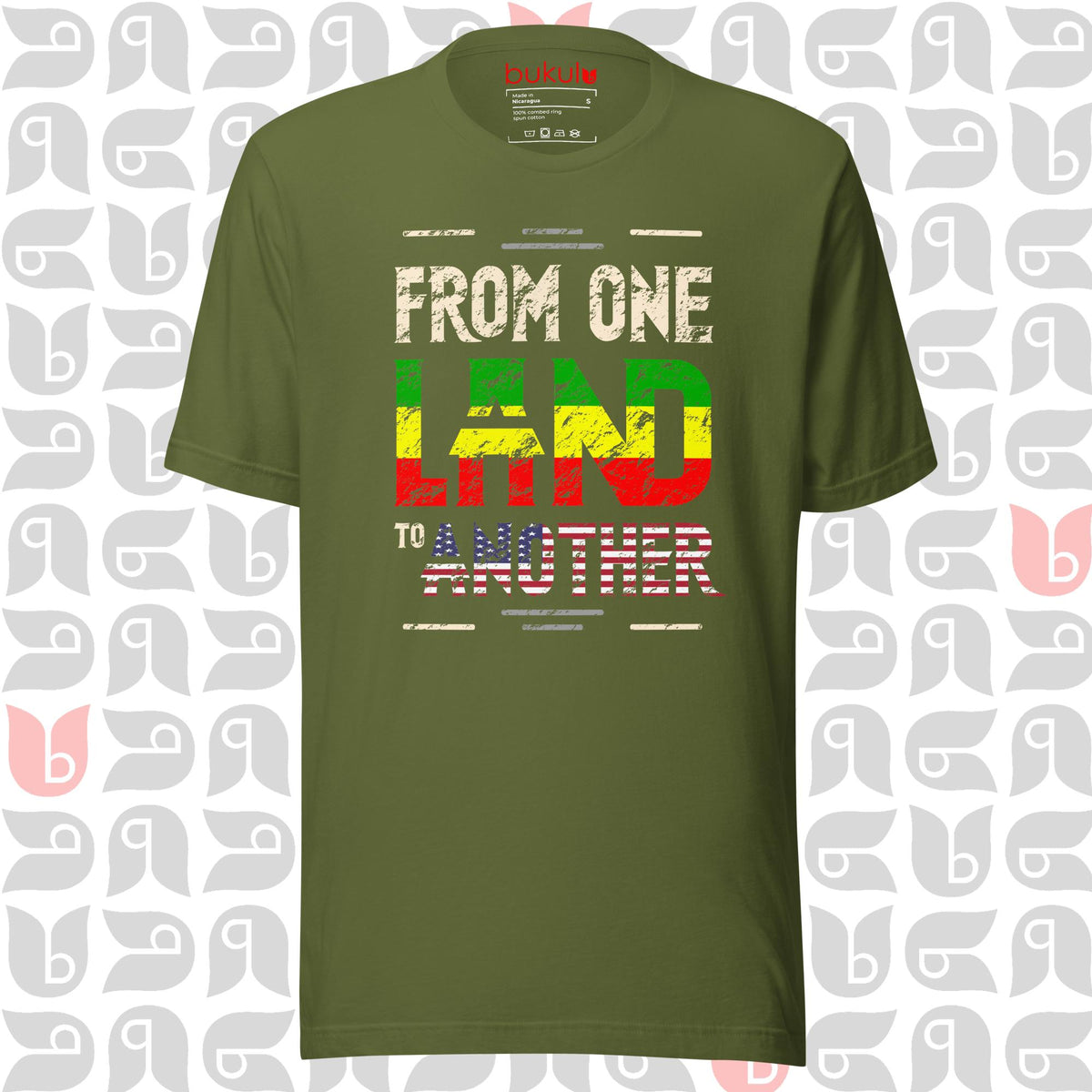Ethiopian-American Flag Journey Shirt | Unisex