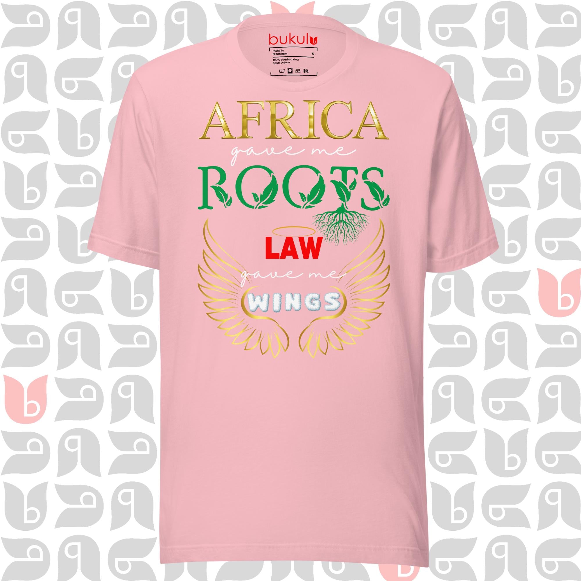 Africa Roots Law Wings T-Shirt | Unisex