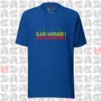 Ethiopian Begena Music T-Shirt - Graphic Equalizer Design Unisex Top