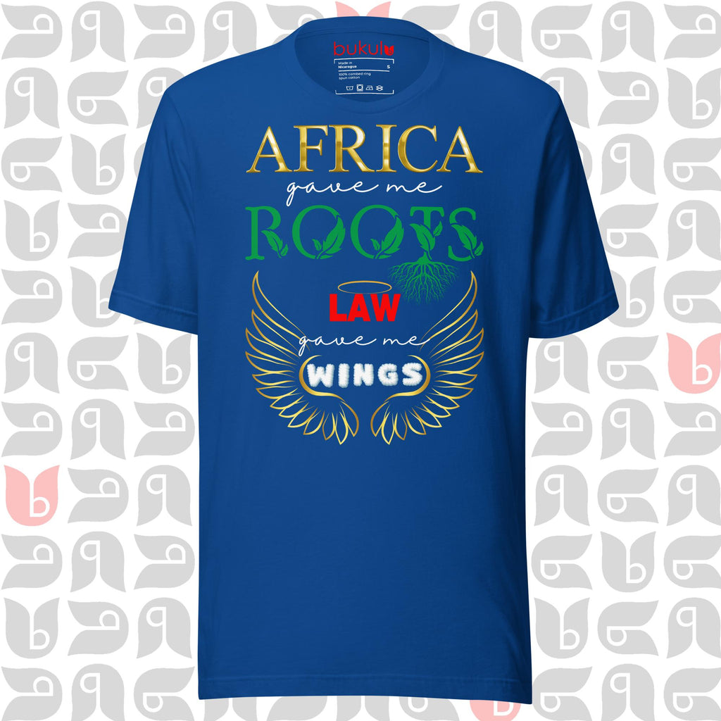 Africa Roots Law Wings T-Shirt | Unisex