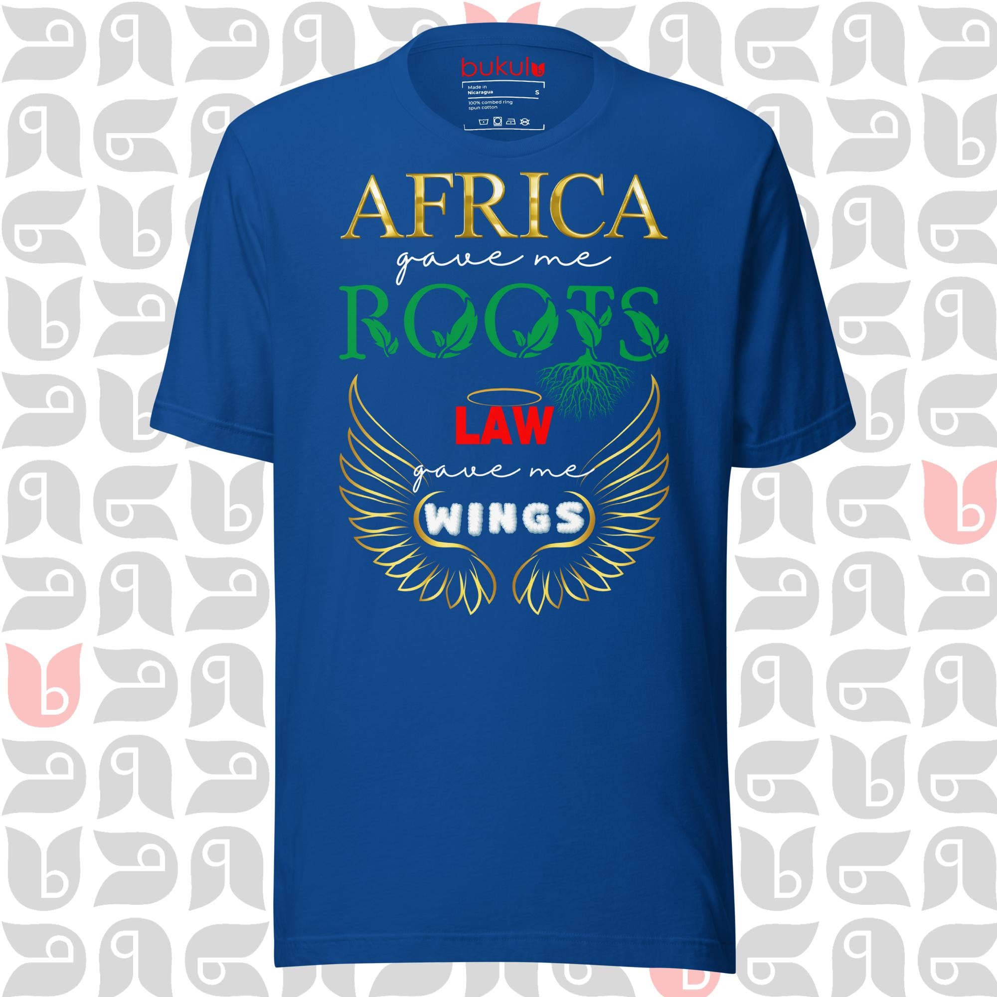 Africa Roots Law Wings T-Shirt | Unisex
