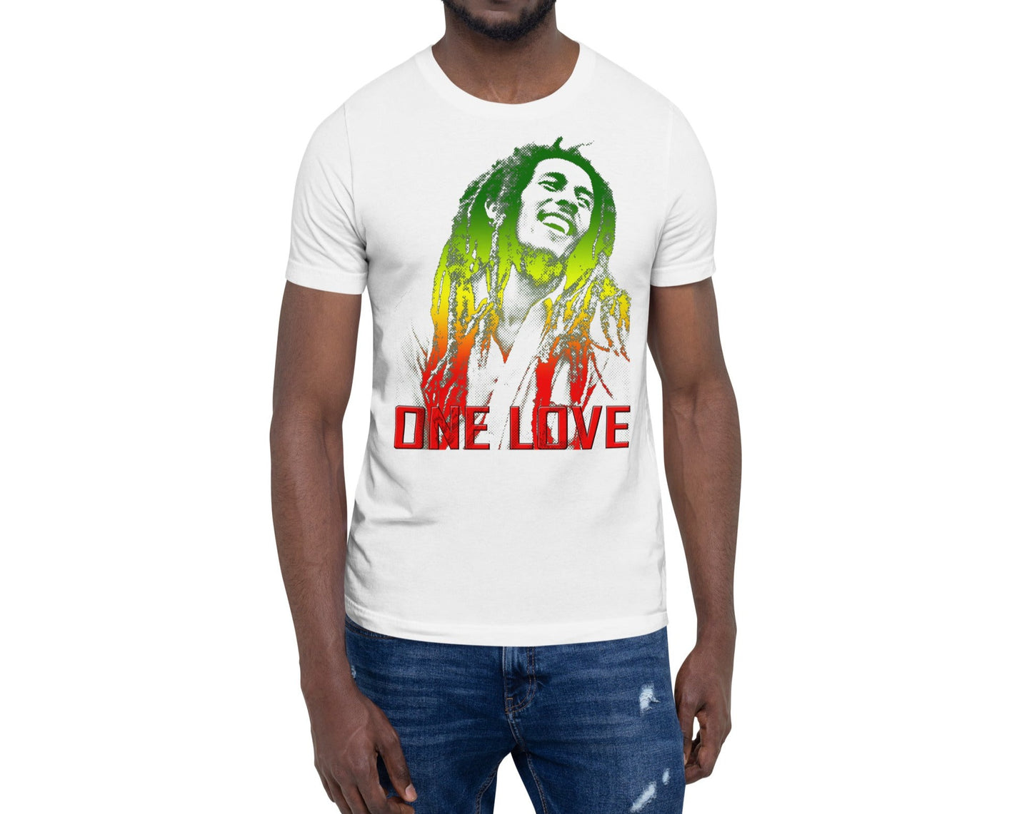 Unisex Bob Marley Reggae Music Tee