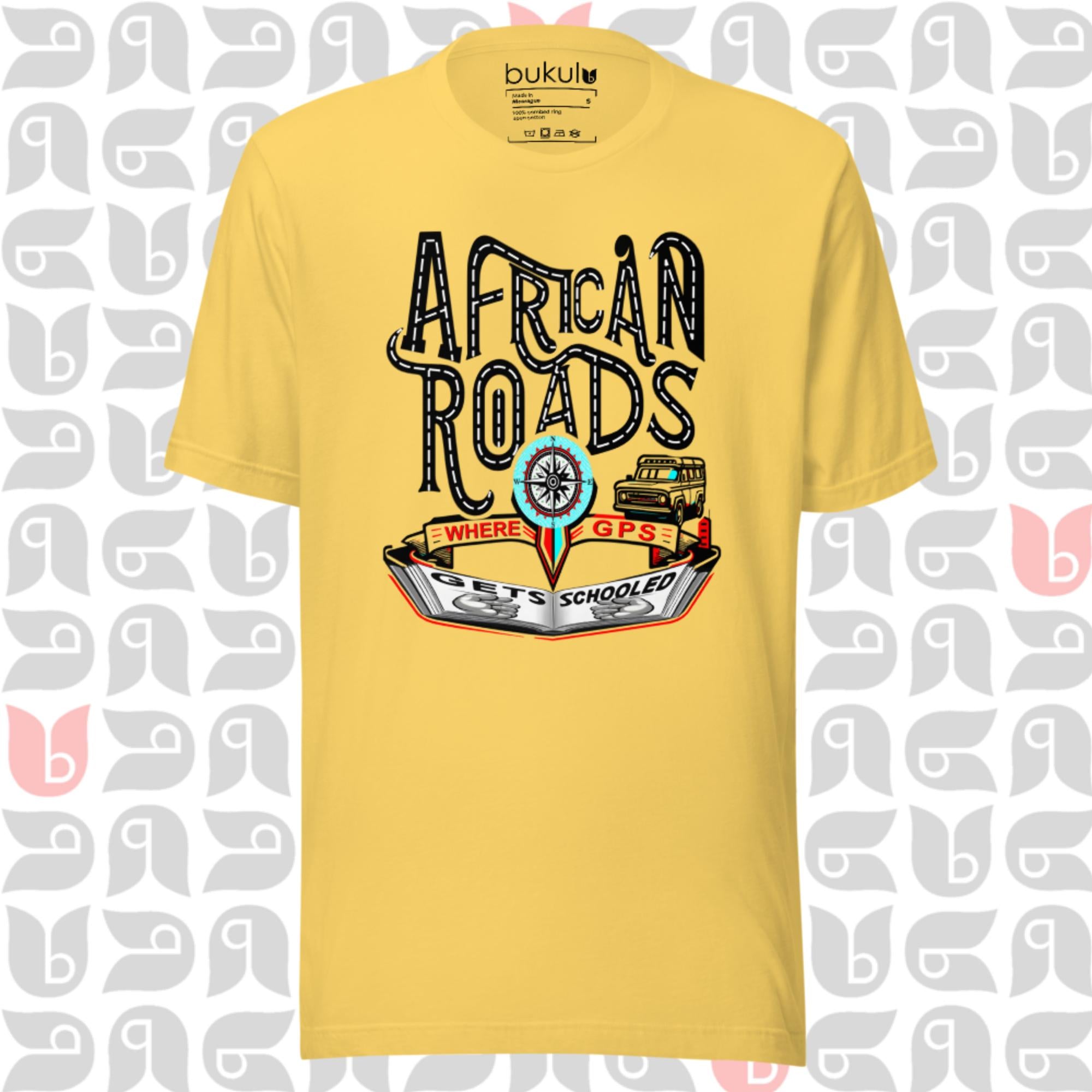 African Roads Unisex T-Shirt – Adventure & Humor