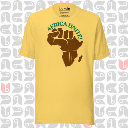 Africa Unite! Africa Map T-Shirt - Unisex Cultural Pride Tee