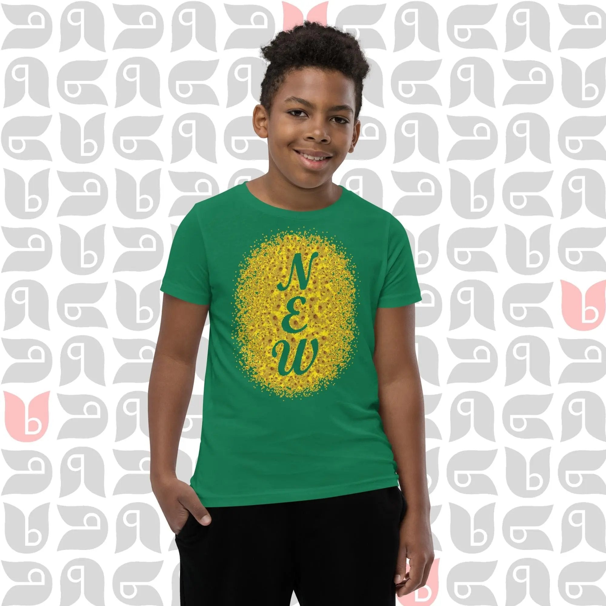 New Year - New Beginnings Youth T-Shirt bukulu