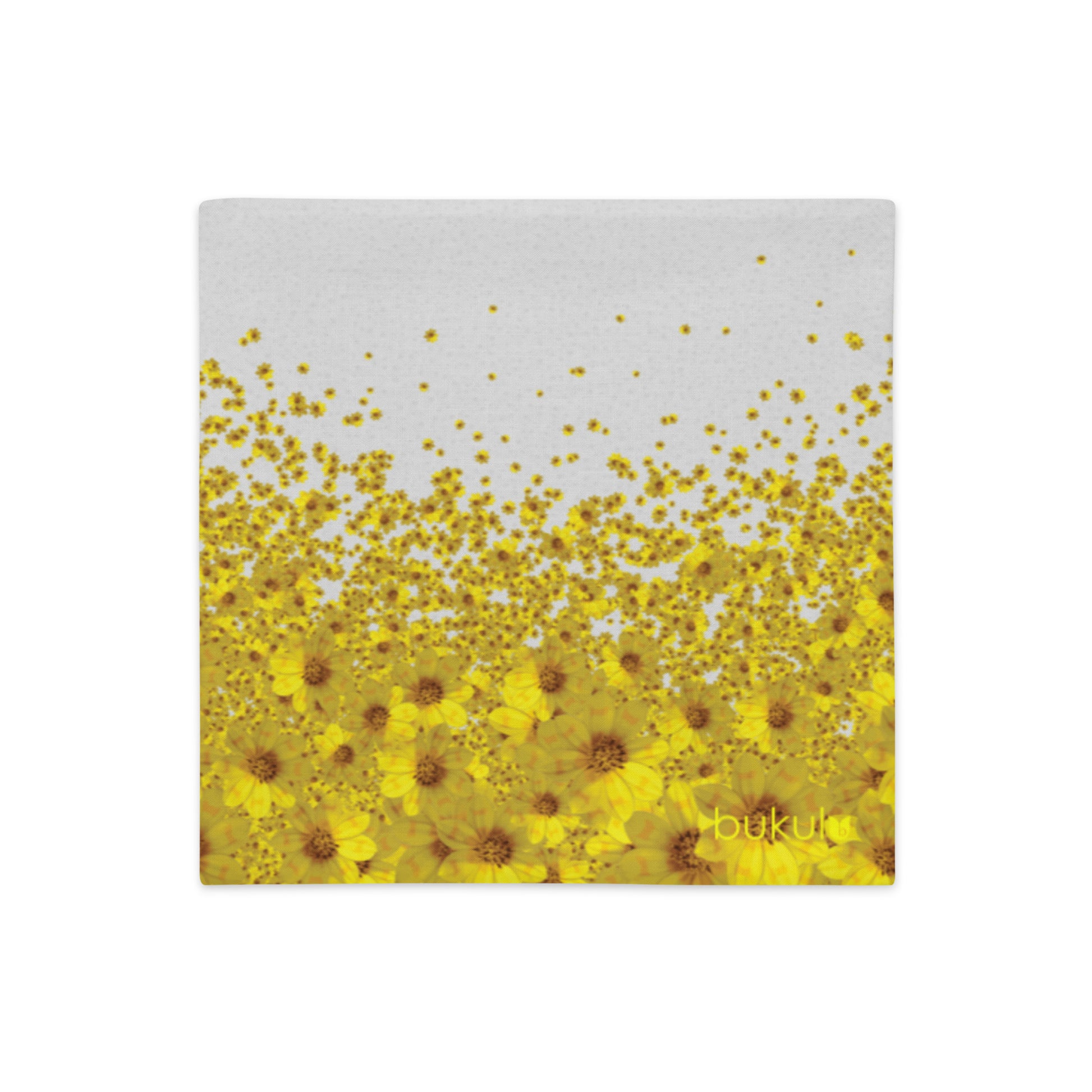 Adey Abeba | Yellow Daisy Flower All-Over Print Premium Pillow Case - bukulu