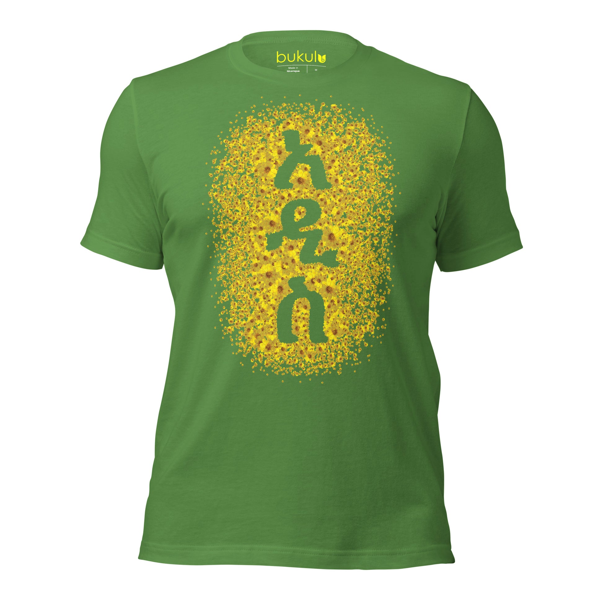አዲስ ዓመት - New Year Adey Abeba | Yellow Daisy Flower T-Shirt Womens - bukulu