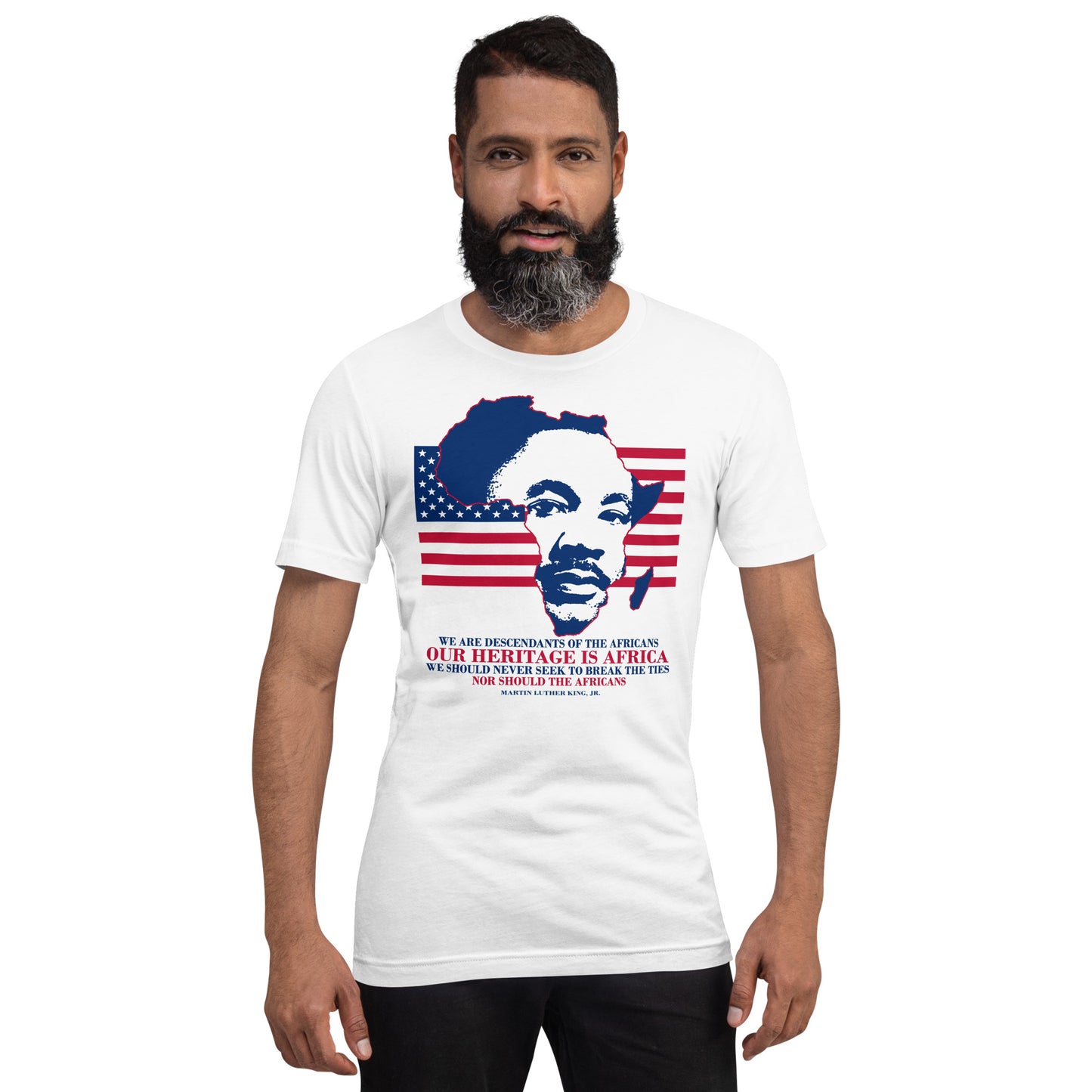 Martin Luther King Shirt - Unisex, African Heritage Tshirt, African Roots Shirt, African American Shirt, Pan-Africanism Shirt, Civil Rights Tee - bukulu